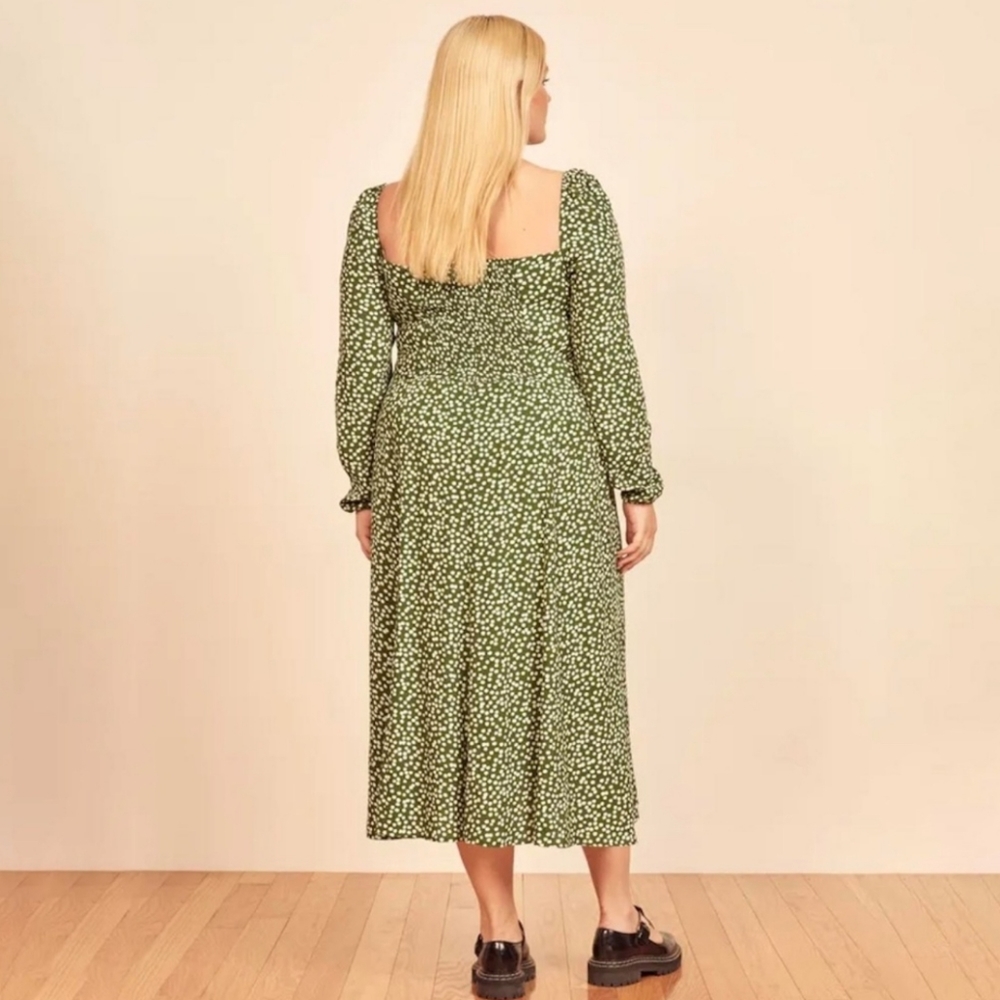 Reformation Sigmund Dress Size 18 - Picture 4 of 6